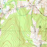 United States Geological Survey Southwick, MA-CT (1972, 24000-Scale) digital map