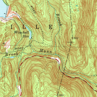 United States Geological Survey Southwick, MA-CT (1972, 24000-Scale) digital map
