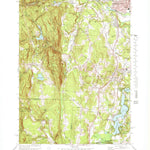 United States Geological Survey Southwick, MA-CT (1972, 25000-Scale) digital map