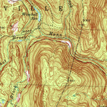 United States Geological Survey Southwick, MA-CT (1972, 25000-Scale) digital map