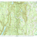 United States Geological Survey Southwick, MA-CT (1987, 25000-Scale) digital map
