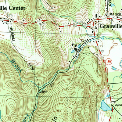 United States Geological Survey Southwick, MA-CT (1997, 25000-Scale) digital map