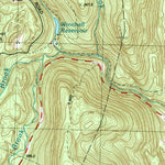 United States Geological Survey Southwick, MA-CT (1997, 25000-Scale) digital map