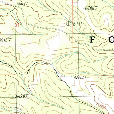 United States Geological Survey Sowats Spring, AZ (1988, 24000-Scale) digital map