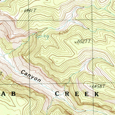 United States Geological Survey Sowats Spring, AZ (1988, 24000-Scale) digital map