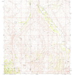 United States Geological Survey Soza Canyon, AZ (1981, 24000-Scale) digital map