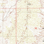 United States Geological Survey Soza Canyon, AZ (1981, 24000-Scale) digital map