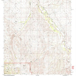 United States Geological Survey Soza Canyon, AZ (1996, 24000-Scale) digital map