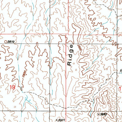 United States Geological Survey Soza Canyon, AZ (1996, 24000-Scale) digital map