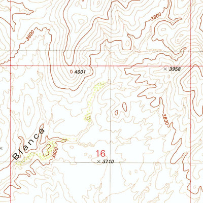 United States Geological Survey Soza Mesa, AZ (1981, 24000-Scale) digital map
