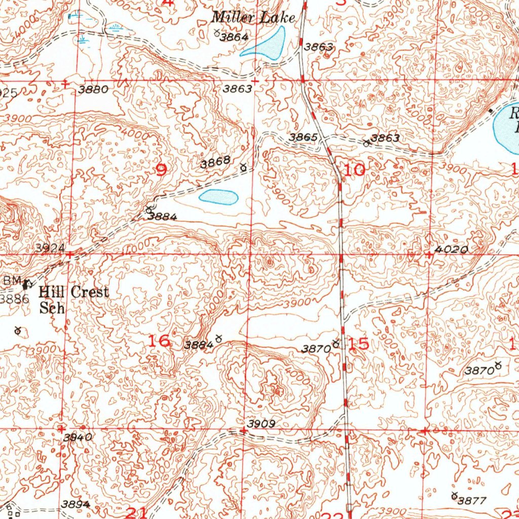Spade Ranch, NE (1948, 62500-Scale) Map by United States Geological ...