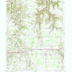United States Geological Survey Spades, IN (1958, 24000-Scale) digital map