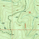 United States Geological Survey Spades Mountain, ID (1996, 24000-Scale) digital map
