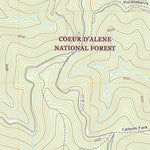 United States Geological Survey Spades Mountain, ID (2020, 24000-Scale) digital map