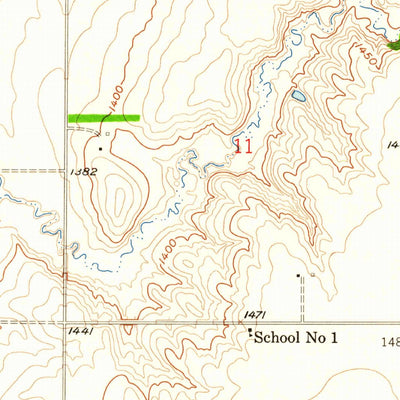 United States Geological Survey Spain, SD (1958, 24000-Scale) digital map