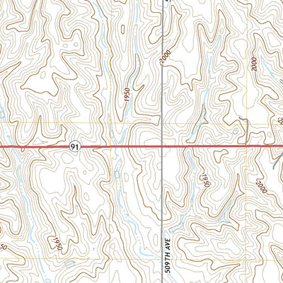 United States Geological Survey Spalding, NE (2021, 24000-Scale) digital map