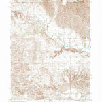 United States Geological Survey Spalding NW, NE (1954, 24000-Scale) digital map