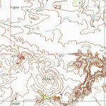 United States Geological Survey Spalding NW, NE (1954, 24000-Scale) digital map