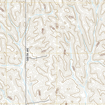 United States Geological Survey Spalding NW, NE (2021, 24000-Scale) digital map