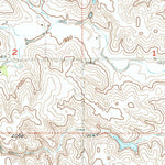 United States Geological Survey Spalding SE, NE (1954, 24000-Scale) digital map