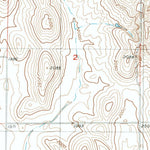 United States Geological Survey Spalding SW, NE (1954, 24000-Scale) digital map