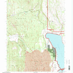United States Geological Survey Spalding Tract, CA (1995, 24000-Scale) digital map