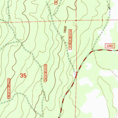 United States Geological Survey Spalding Tract, CA (1995, 24000-Scale) digital map