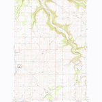 United States Geological Survey Spangle East, WA (1981, 24000-Scale) digital map