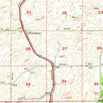 United States Geological Survey Spangle, WA (1954, 62500-Scale) digital map