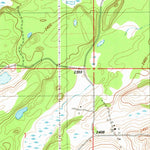 United States Geological Survey Spangle West, WA (1980, 24000-Scale) digital map