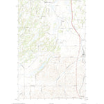 United States Geological Survey Spangle West, WA (2020, 24000-Scale) digital map