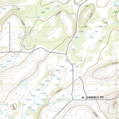United States Geological Survey Spangle West, WA (2020, 24000-Scale) digital map
