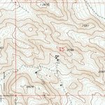 United States Geological Survey Spangler Hills East, CA (1973, 24000-Scale) digital map