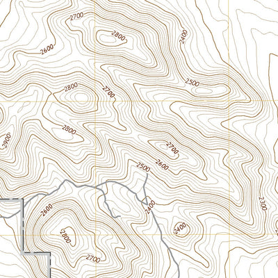 United States Geological Survey Spangler Hills East, CA (2021, 24000-Scale) digital map