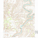 United States Geological Survey Spanish Bottom, UT (1988, 24000-Scale) digital map