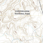 United States Geological Survey Spanish Bottom, UT (2020, 24000-Scale) digital map