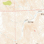 United States Geological Survey Spanish Flat, NV (1964, 24000-Scale) digital map