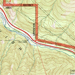 United States Geological Survey Spanish Fork Peak, UT (1998, 24000-Scale) digital map