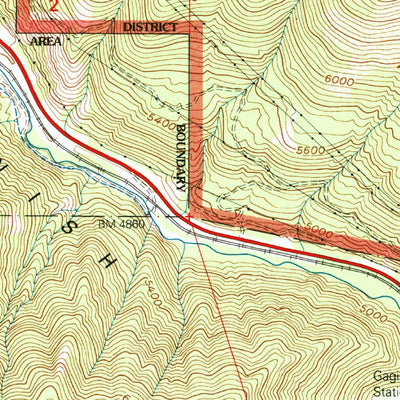 United States Geological Survey Spanish Fork Peak, UT (1998, 24000-Scale) digital map