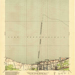 United States Geological Survey Spanish Fort, LA (1936, 62500-Scale) digital map