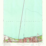 United States Geological Survey Spanish Fort, LA (1967, 62500-Scale) digital map