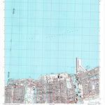 United States Geological Survey Spanish Fort, LA (1999, 24000-Scale) digital map