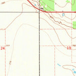United States Geological Survey Spanish Fort, TX-OK (1968, 24000-Scale) digital map