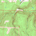 United States Geological Survey Spanish Peak, OK (1971, 24000-Scale) digital map