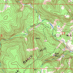 United States Geological Survey Spanish Peak, OK (1971, 24000-Scale) digital map