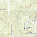 United States Geological Survey Spanish Peak, OK (2022, 24000-Scale) digital map
