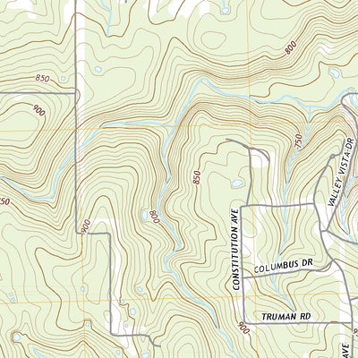 United States Geological Survey Spanish Peak, OK (2022, 24000-Scale) digital map