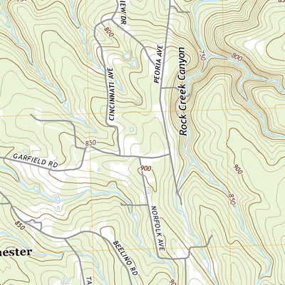 United States Geological Survey Spanish Peak, OK (2022, 24000-Scale) digital map