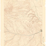United States Geological Survey Spanish Peaks, CO (1891, 125000-Scale) digital map