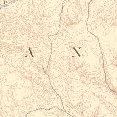 United States Geological Survey Spanish Peaks, CO (1891, 125000-Scale) digital map